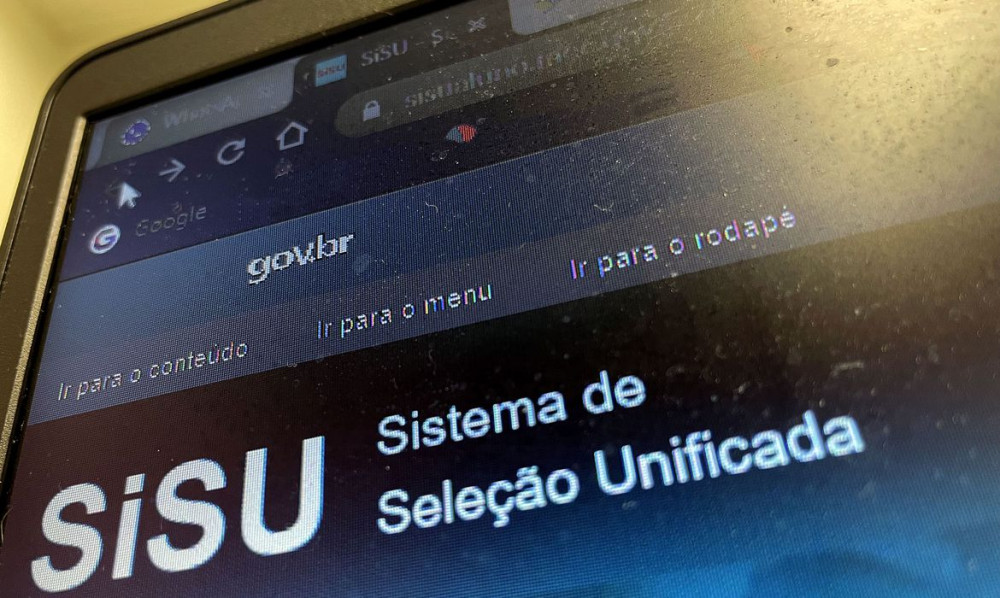 Brasília (DF), 16.02.2023 - Página do SISU 2023 na internet. Foto: Juca Varella/Agência Brasil