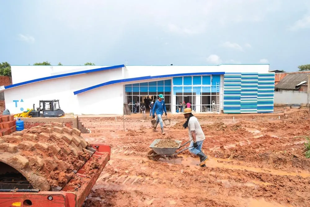 Prefeitura avança com obra da Creche da Vila Acre e reforça investimento na educação infantil em Rio Branco