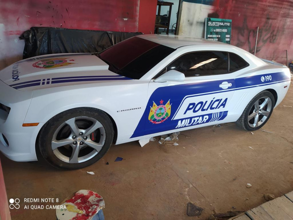 O veículo foi doado a Polícia Militar pelo Tribunal de Justiça do Acre (TJAC). Foto: reprodução