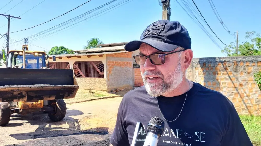 Prefeitura avança com pavimentação e melhorias na Estrada do Irineu Serra