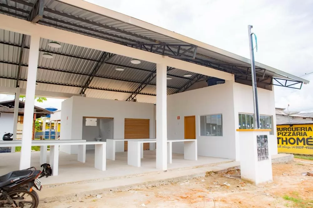 Mercado do Agricultor da Vila Santa Luzia entra na fase final de construção