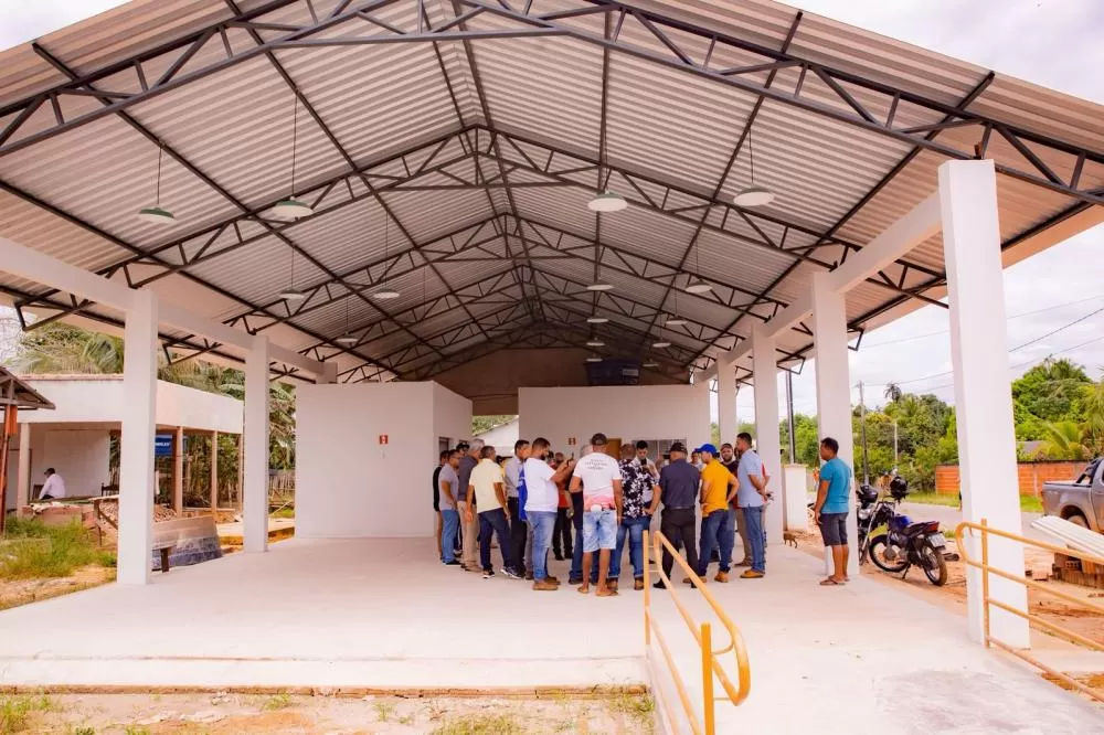 Mercado do Agricultor da Vila Santa Luzia entra na fase final de construção