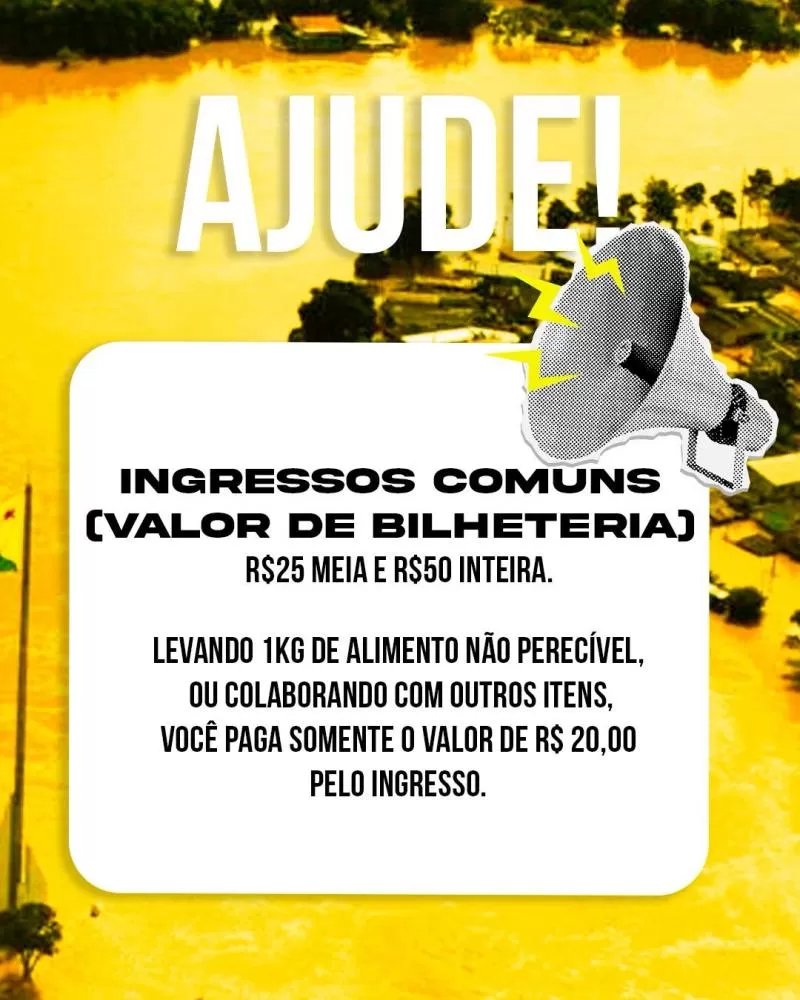 Ingressos antecipados para “Experiência Brasil”, da Fluxo Cia de Artes, estão esgotados, mas parceria solidária garante vendas mais baratas na bilheteria