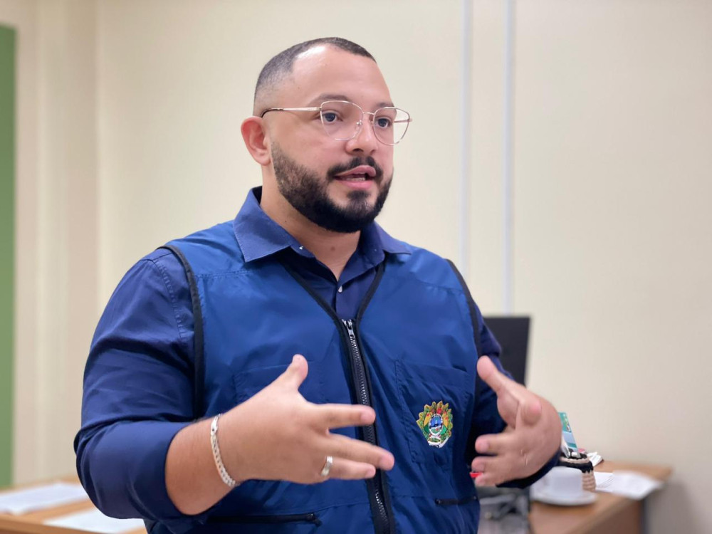 Edvan Meneses, coordenador da Rede de Urgência e Emergência do Acre. Foto: Taís Nascimento