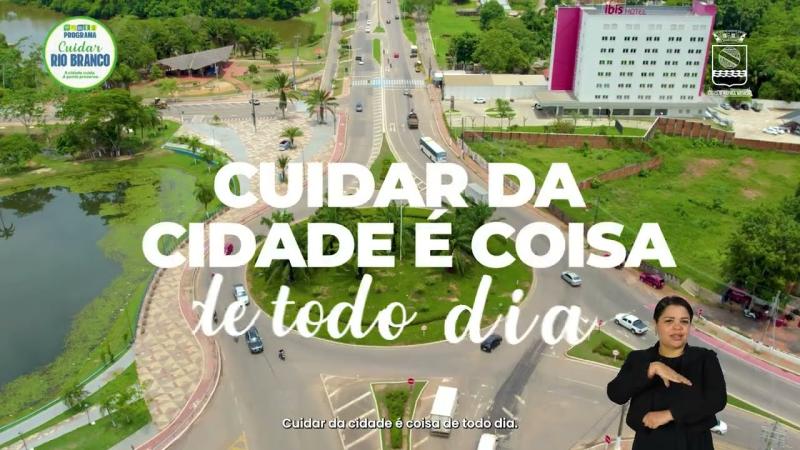 Publicidade - Cuidar da cidade é coisa de todo dia.